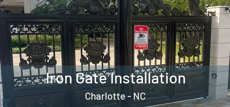  Iron Gate Installation Charlotte - NC
